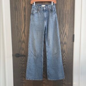 H&M • High Waist Wide Leg Jean